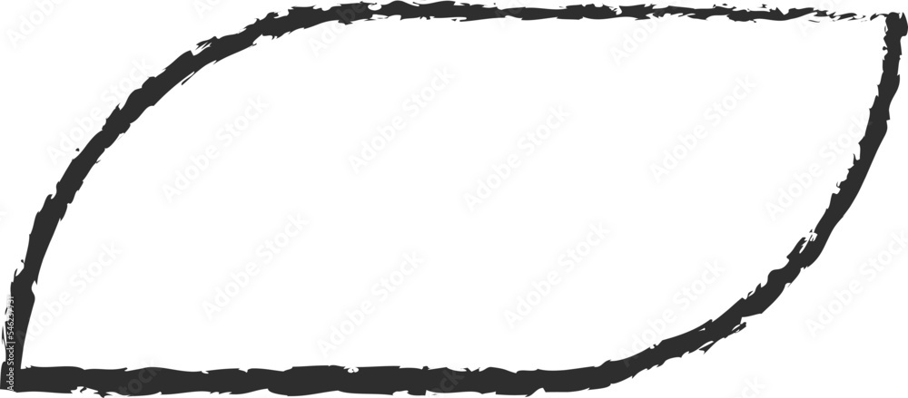 Chalk outline blank label ribbon vector illustration. Chalk style curved shape white bookmark, tags or labels with blank space for message Chalk outline blank label ribbon vector illustration. Chalk style curved shape white bookmark, tags or labels with blank space for message