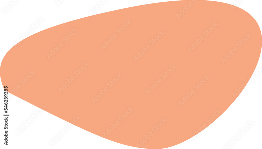Abstract organic shape vector illustration. Minimalistic liquid form, organic stain or geometric spot for modern abstract design or trendy fashion pattern Abstract organic shape vector illustration. Minimalistic liquid form, organic stain or geometric spot for modern abstract design or trendy fashion pattern