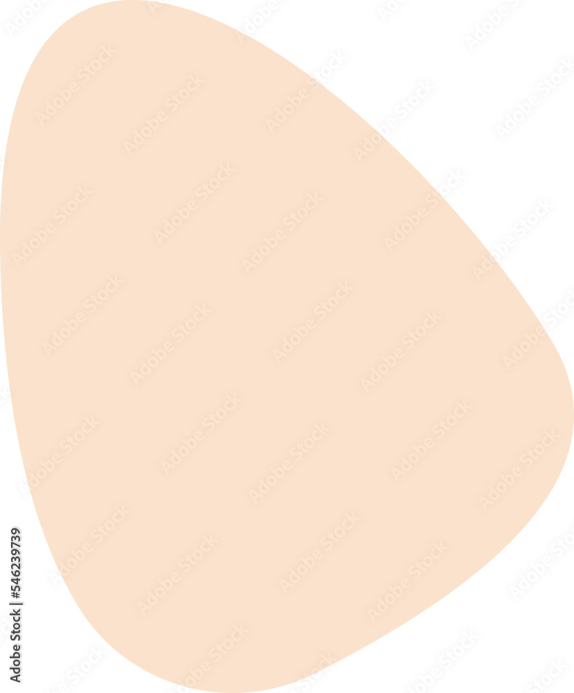 Abstract organic shape vector illustration. Minimalistic liquid form, organic stain or geometric spot for modern abstract design or trendy fashion pattern Abstract organic shape vector illustration. Minimalistic liquid form, organic stain or geometric spot for modern abstract design or trendy fashion pattern
