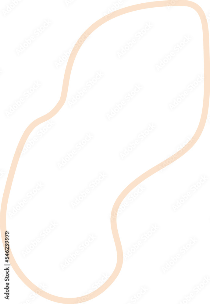Abstract organic frame shape vector illustration. Minimalistic liquid form border, organic stain or geometric rim spot for modern abstract design or trendy fashion pattern Abstract organic frame shape vector illustration. Minimalistic liquid form border, organic stain or geometric rim spot for modern abstract design or trendy fashion pattern