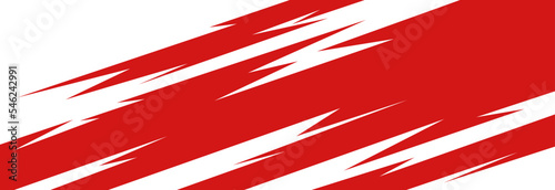 Side body graphic sticker. Abstract racing design concept. Car decal wrap design for motorcycle, boat, truck, car, boat and more.