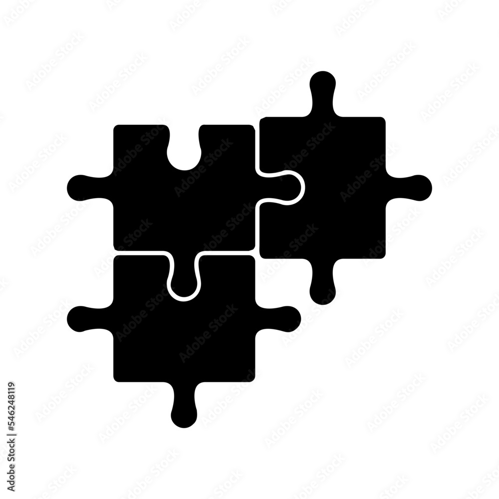 Obraz premium Puzzle Icon