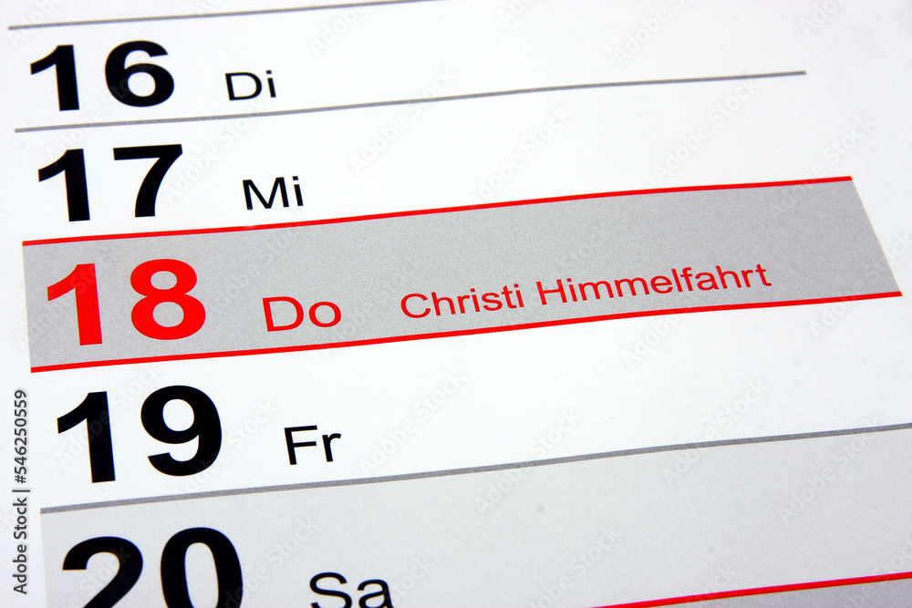  Christi Himmelfahrt Stock Photo 