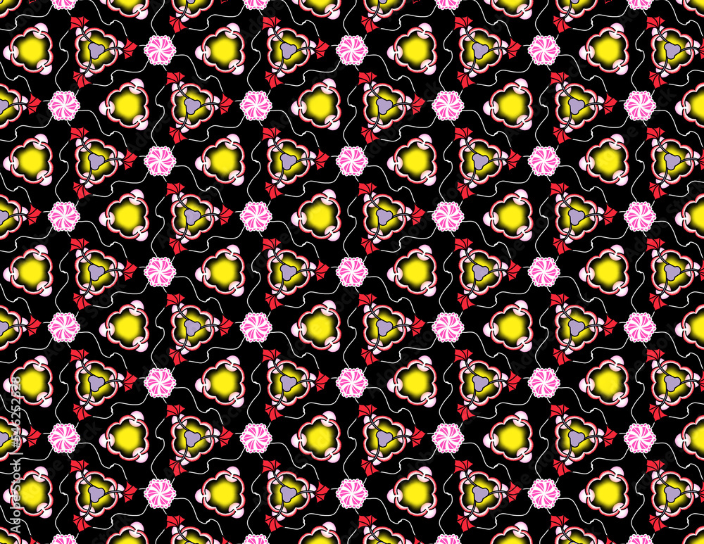 seamless pattern with flowers seamless pattern with flowers