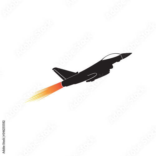 fighter jet icon