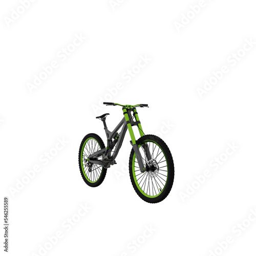 Fototapeta Naklejka Na Ścianę i Meble -  Downhill bicycle