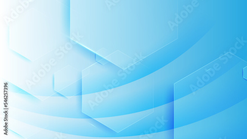 Abstract hexagon background for digital hi tech technology design. Vector illustration. Digital technology innovative concept.