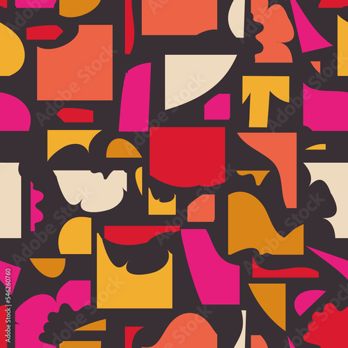 Seamless repeat pattern print background