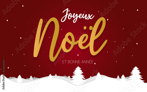 noel joyeux french nerry christmas text photo