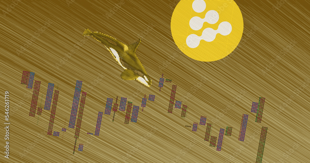 Iexec Rlc 3d Render Foto de November 11th 2022, London UK. An import move of iExec RLC (RLC ...