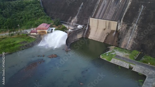 hydroelectric power station dam