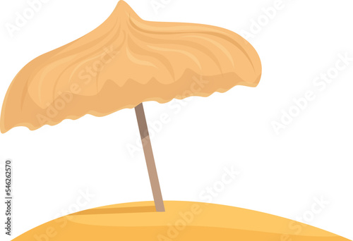 Philippines beach icon cartoon vector. Culture travel. National bohol