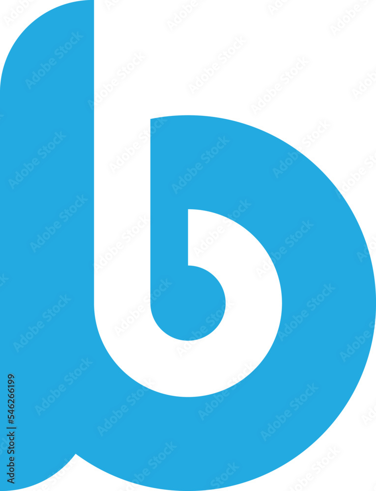 Logo Design Template for the Letter B Logo Design Template for the Letter B
