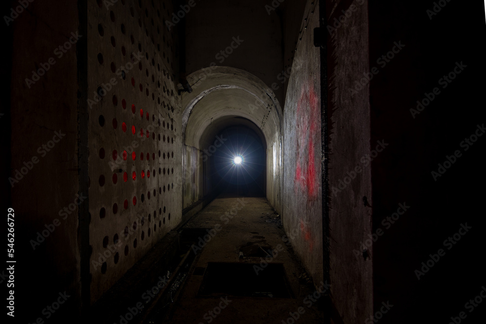 Abandoned military bunker in Croatia