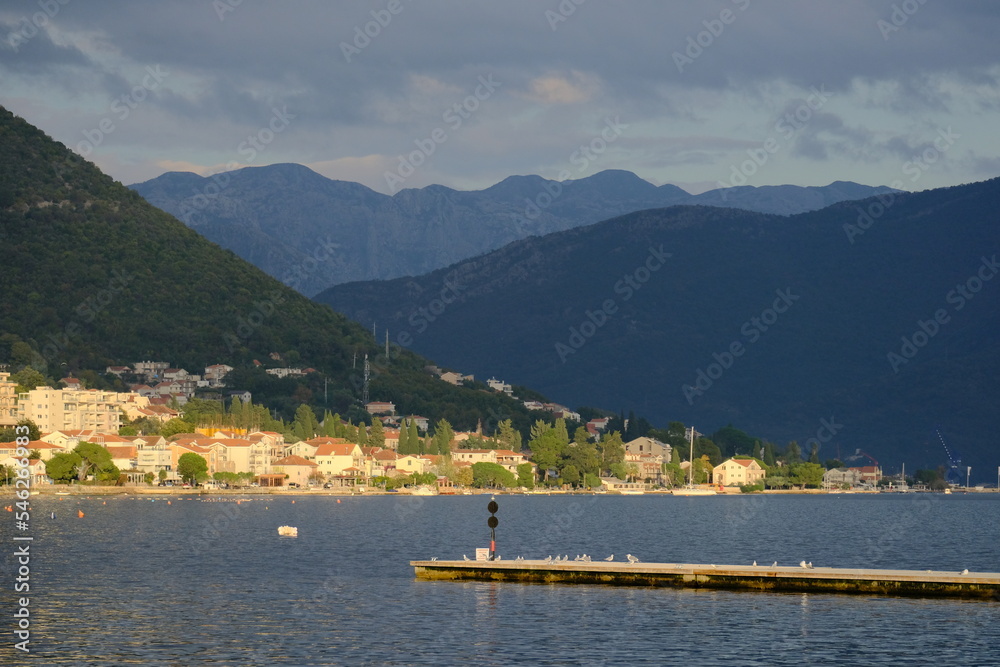 Adriatic sea in Montenegro
