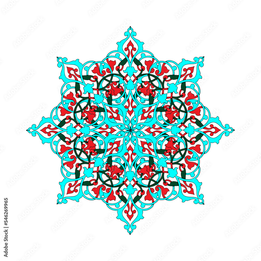 abstract decorative frame. arabic pattern 01 abstract decorative frame. arabic pattern 01