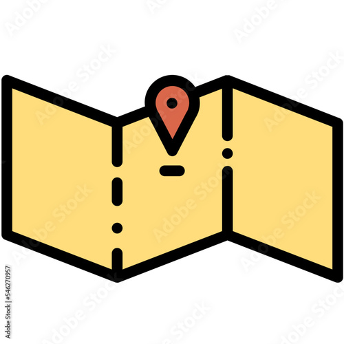 navigation map icon
