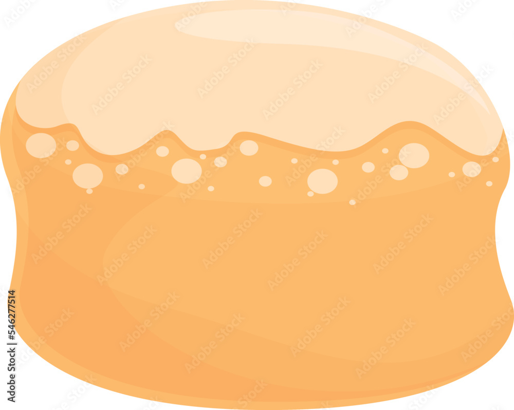 Poland cake icon cartoon vector. Tourism food. Polish culture Poland cake icon cartoon vector. Tourism food. Polish culture
