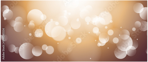 Abstract background with bokeh defocused lights.
