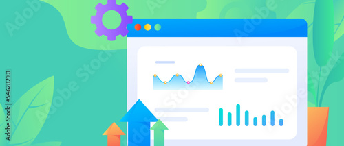 Business work character flat vector concept operation illustration
