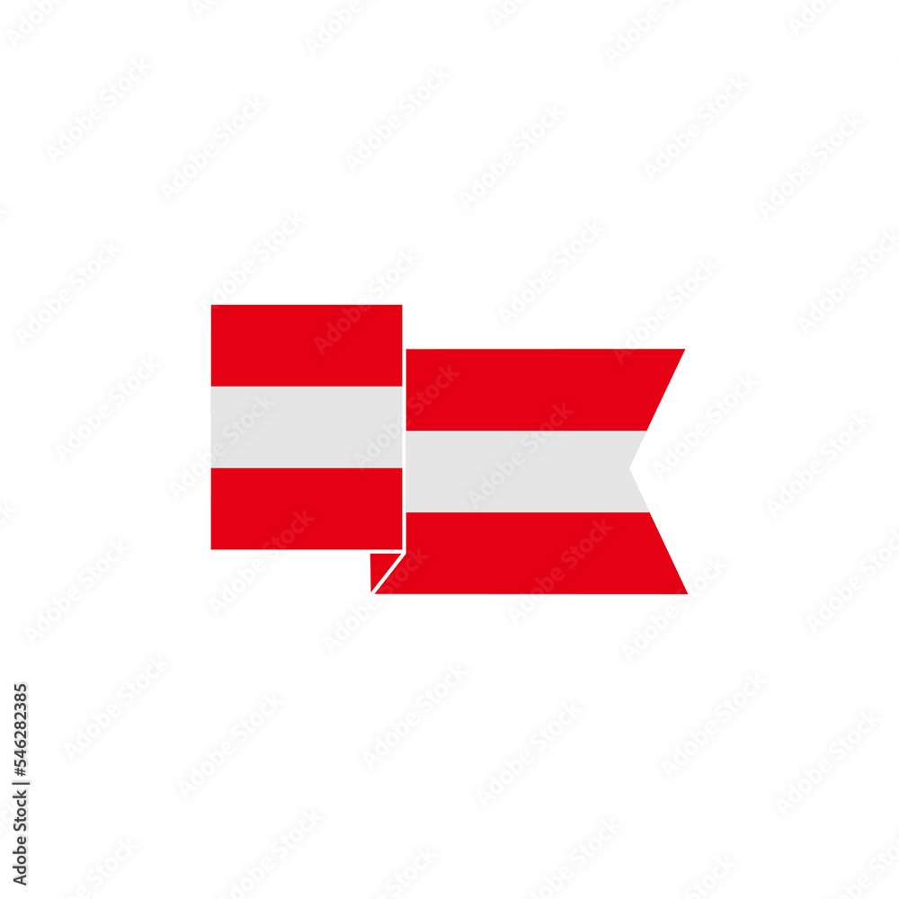 Obraz premium Austria independence day icon set, Austria independence day vector set sign symbol