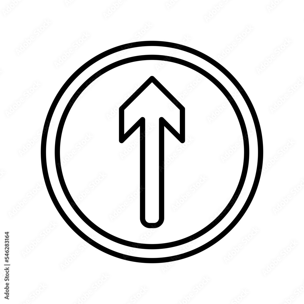 Ahead Only Icon Ahead Only Icon