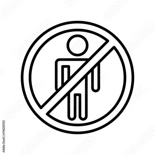 No Entry Icon