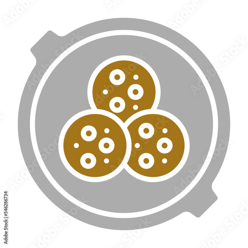 Falafel Icon Style