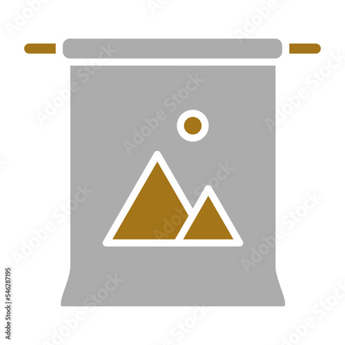Camera Backdrop Icon Style
