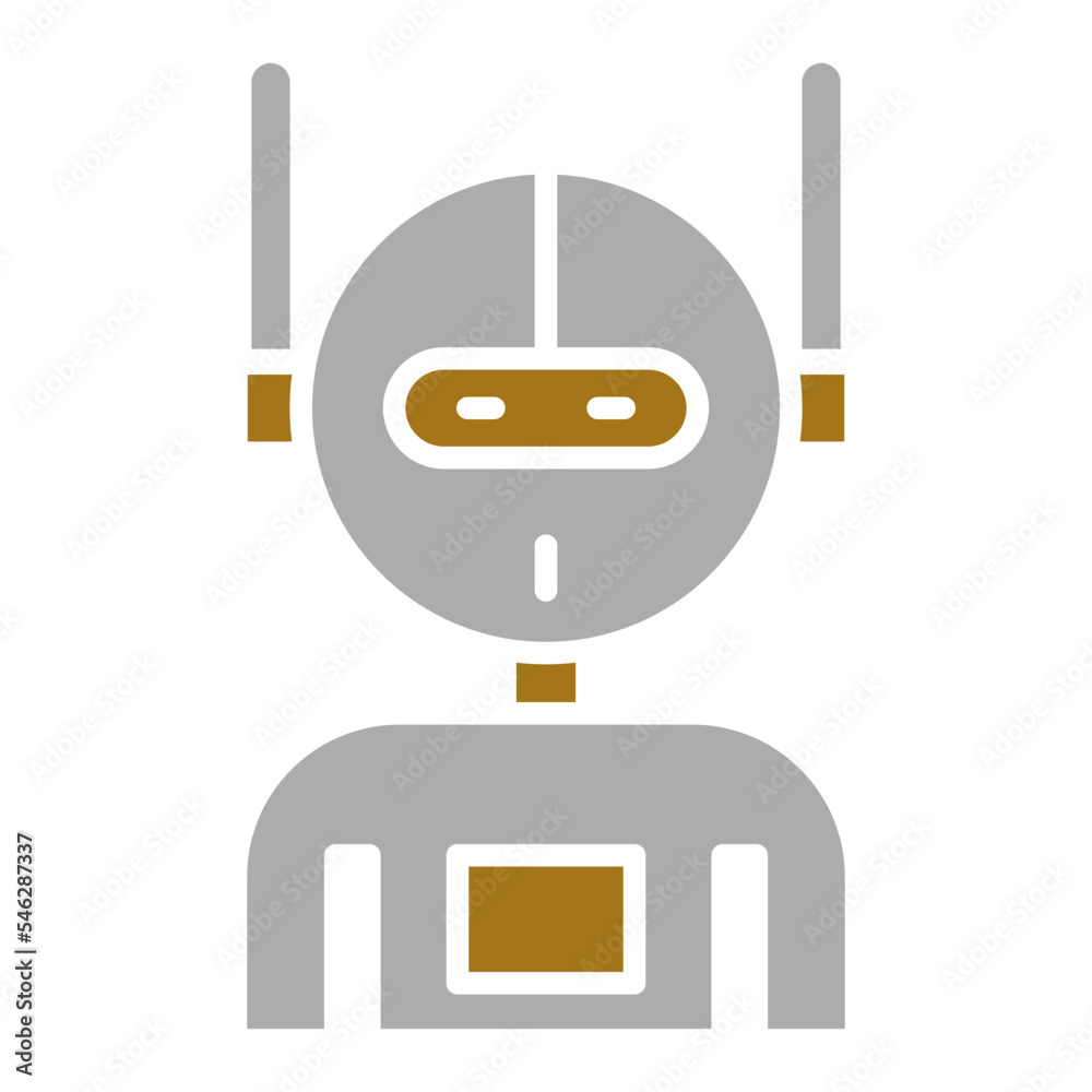 Robot Icon Style