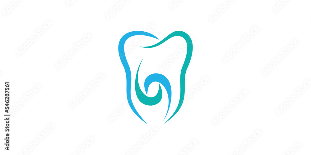 Modern dental logo design on behance premium vector Modern dental logo design on behance premium vector