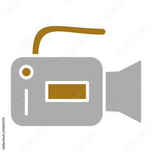 Video Camera Icon Style