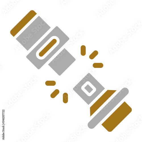 Seat Belt Icon Style