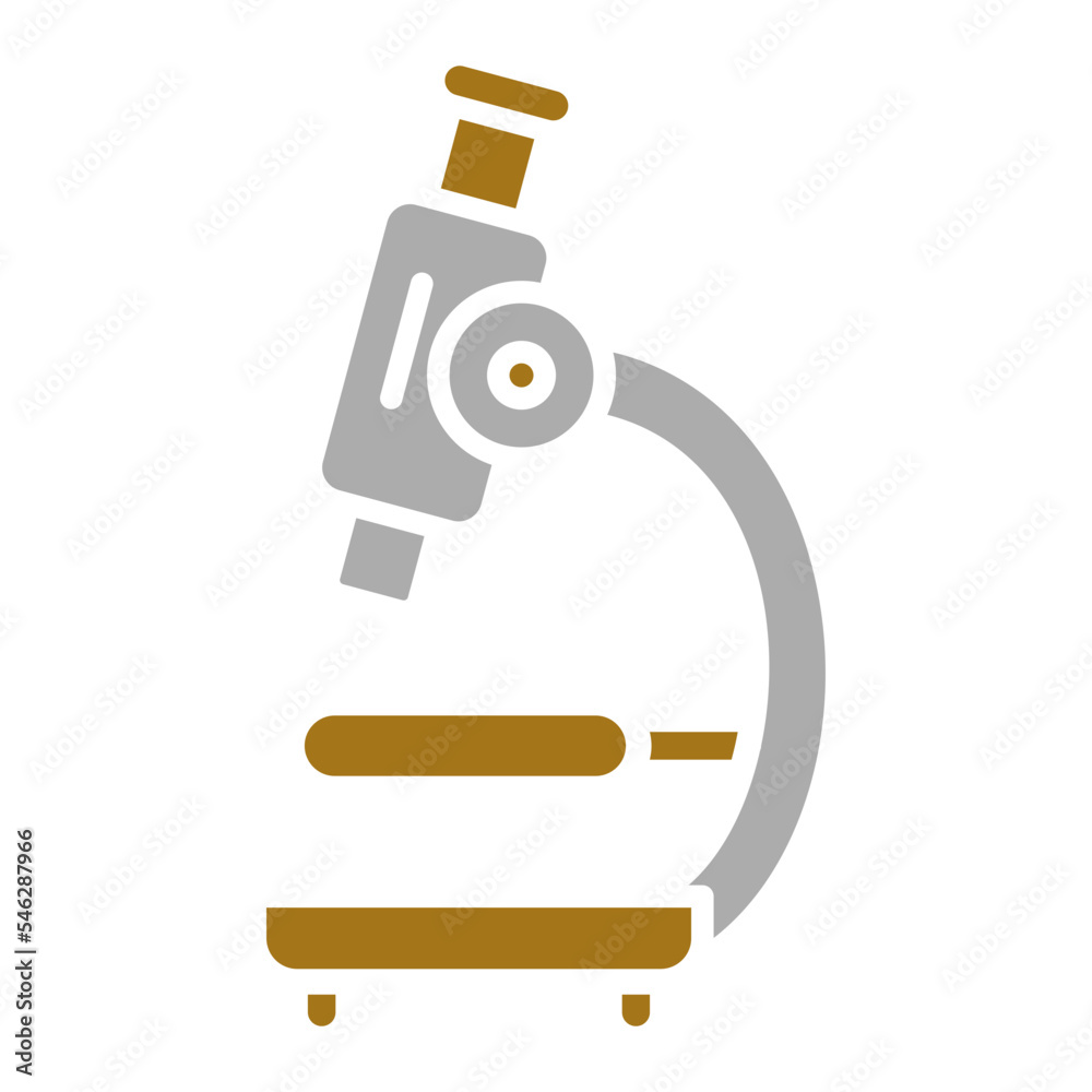 Microscope Icon Style Microscope Icon Style