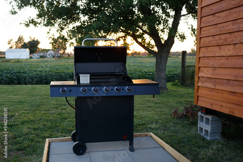 Grill in summer