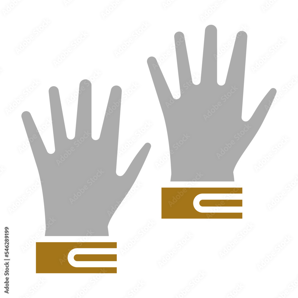 Obraz premium Gloves Icon Style