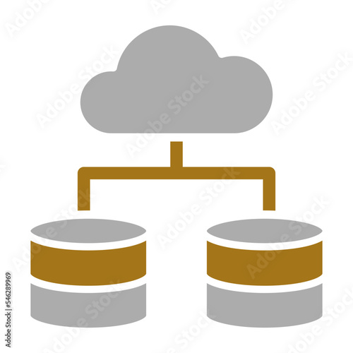 Cloud Storage Icon Style