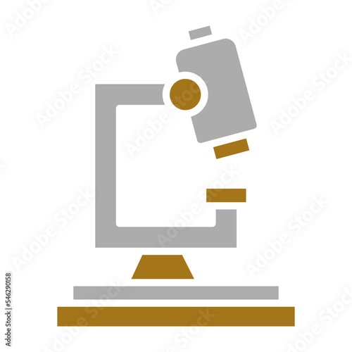 Microscope Icon Style
