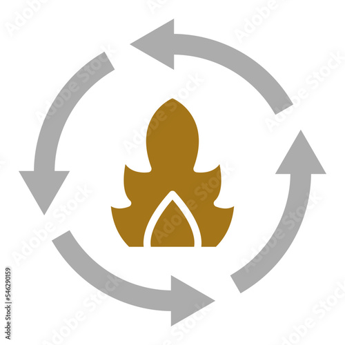 Metabolism Icon Style
