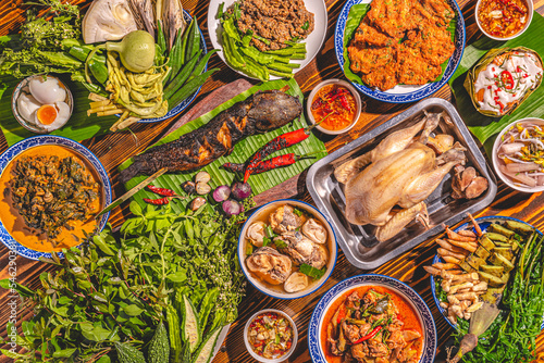 Thai local culture traditio...