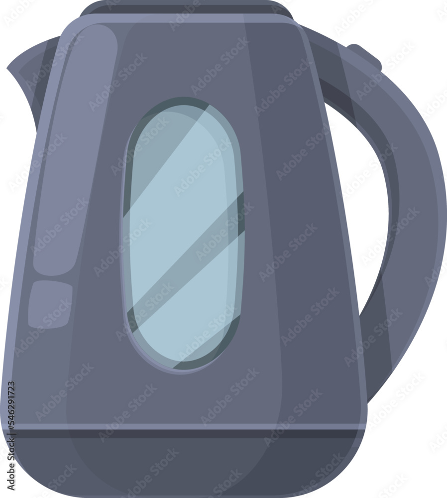 Style kettle icon cartoon vector. Teapot cup. Decor house Style kettle icon cartoon vector. Teapot cup. Decor house