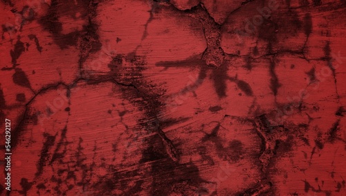 old wall background with horror theme, peeling wall surface in the form of abstract art, old wall cracked and broken