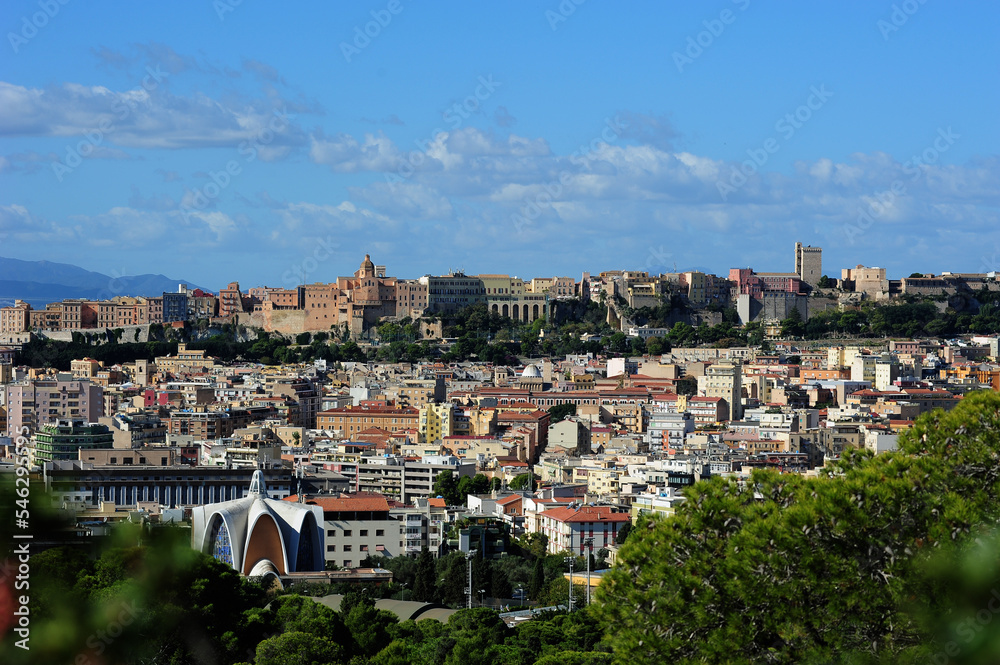 Panorama della città di Cagliari