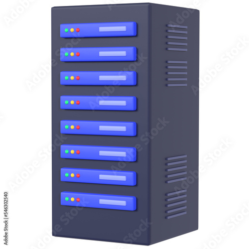 Fotografia Hosting 3D icon
