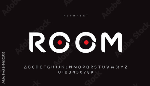 Modern minimal alphabet fonts. Abstract modern alphabet fonts. vector illustration_20221115