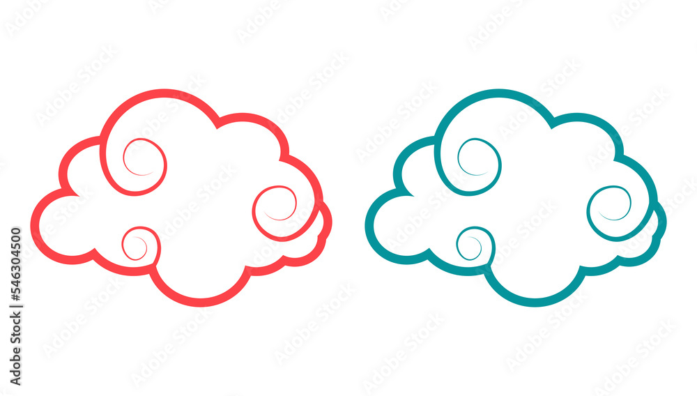 Flat chinese clouds for concept design. Cartoon flat vector collection. Floral seamless background. Festive background. flat cartoon style. vector design. design elements. Flat chinese clouds for concept design. Cartoon flat vector collection. Floral seamless background. Festive background. flat cartoon style. vector design. design elements.