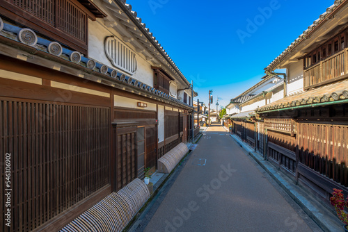 奈良 重要伝統的建造物群保存地区 今井町の町並み