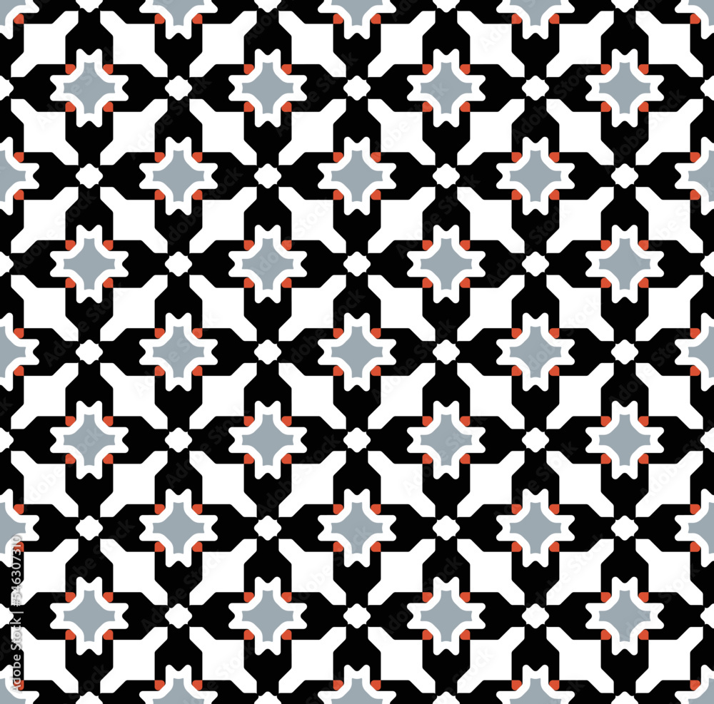 Abstract Decorative Retro Houndstooth Seamless Pattern Tile Style Traditional Geometric Pattern Trendy Fashion Colors Perfect for Allover Fabric Print or Wallpaper Print Abstract Decorative Retro Houndstooth Seamless Pattern Tile Style Traditional Geometric Pattern Trendy Fashion Colors Perfect for Allover Fabric Print or Wallpaper Print