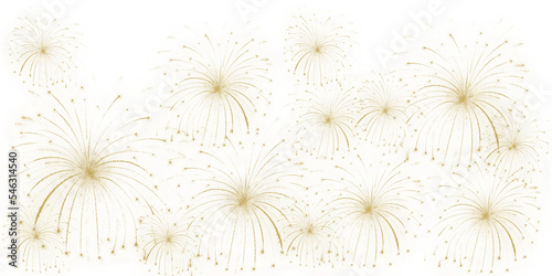 Beautifull firework background