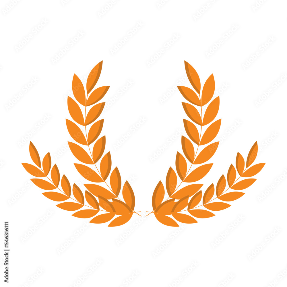 Rice Flower Vector Illustration Rice Flower Vector Illustration